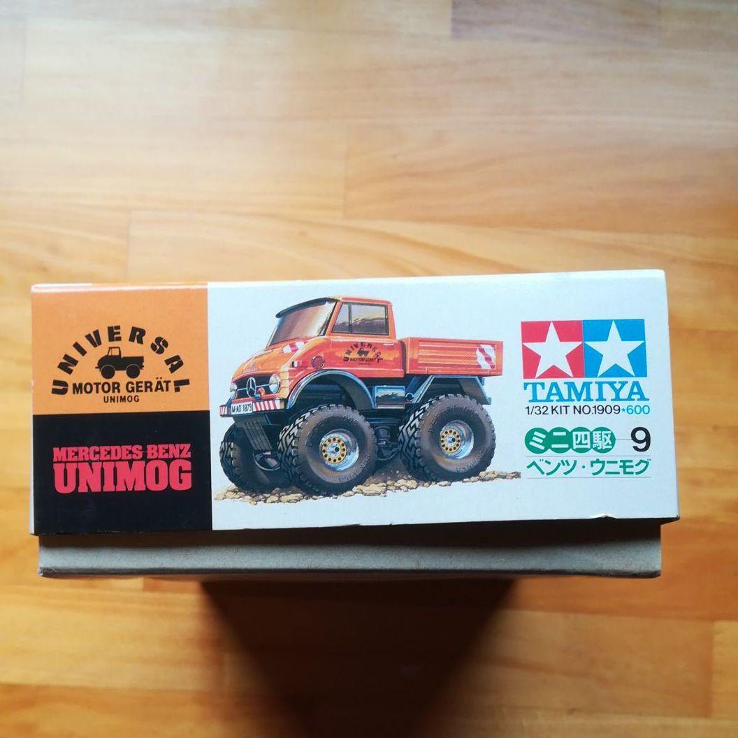 タミヤ　メルセデス・ベンツ・ウニモグ 1/32　ミニ4駆シリーズ　No.9