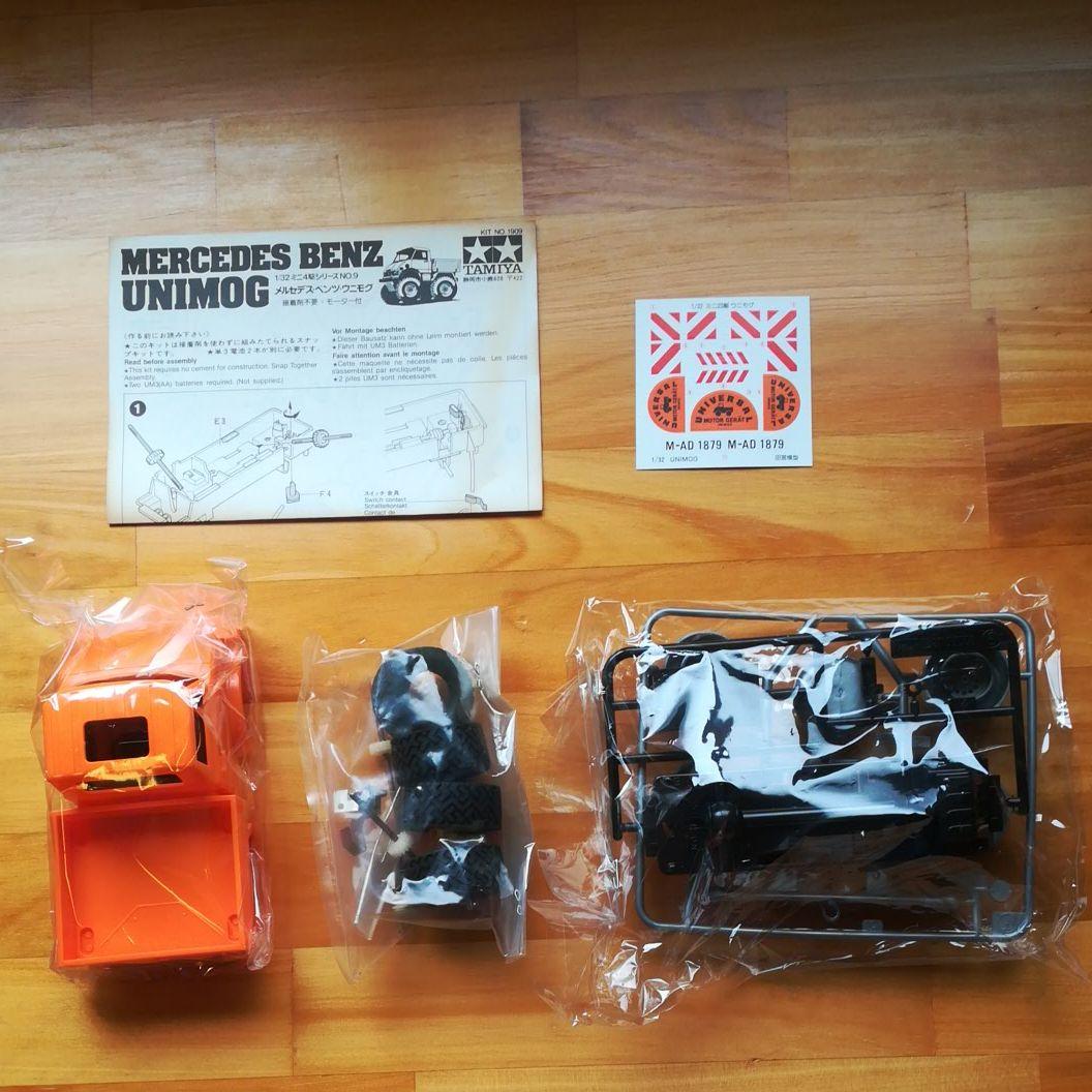 タミヤ　メルセデス・ベンツ・ウニモグ 1/32　ミニ4駆シリーズ　No.9
