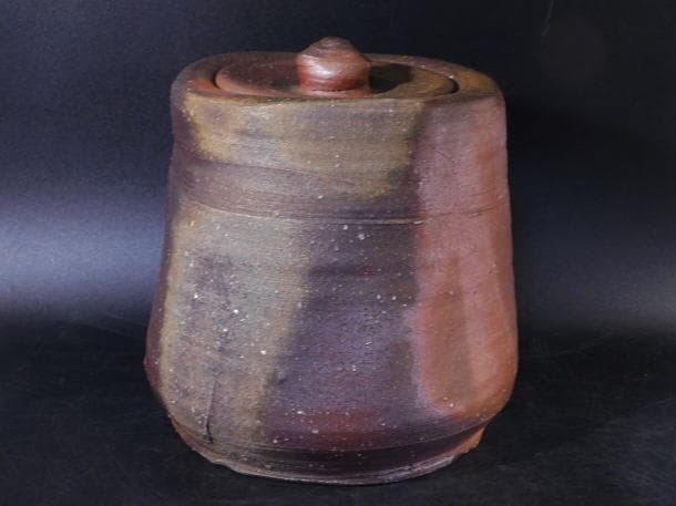 【茶道具　和仁　正興　備前　水指（共箱）】