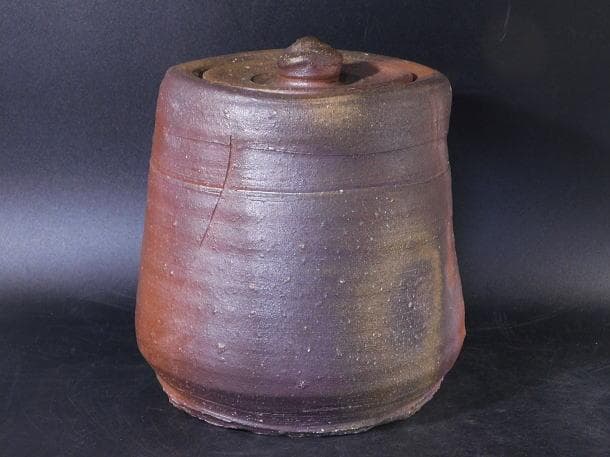 【茶道具　和仁　正興　備前　水指（共箱）】