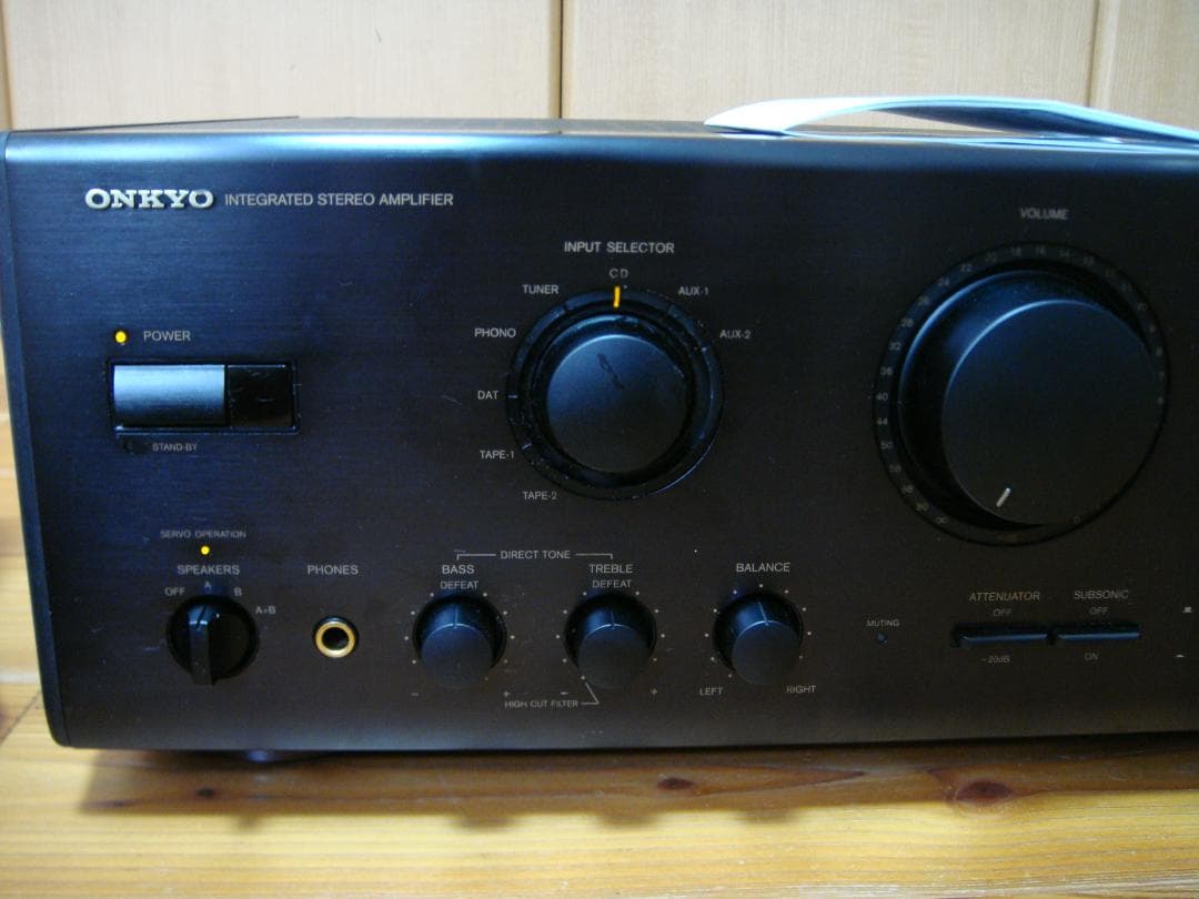 整備済 ONKYO オンキョー プリメイン Integra A-917F 取説付