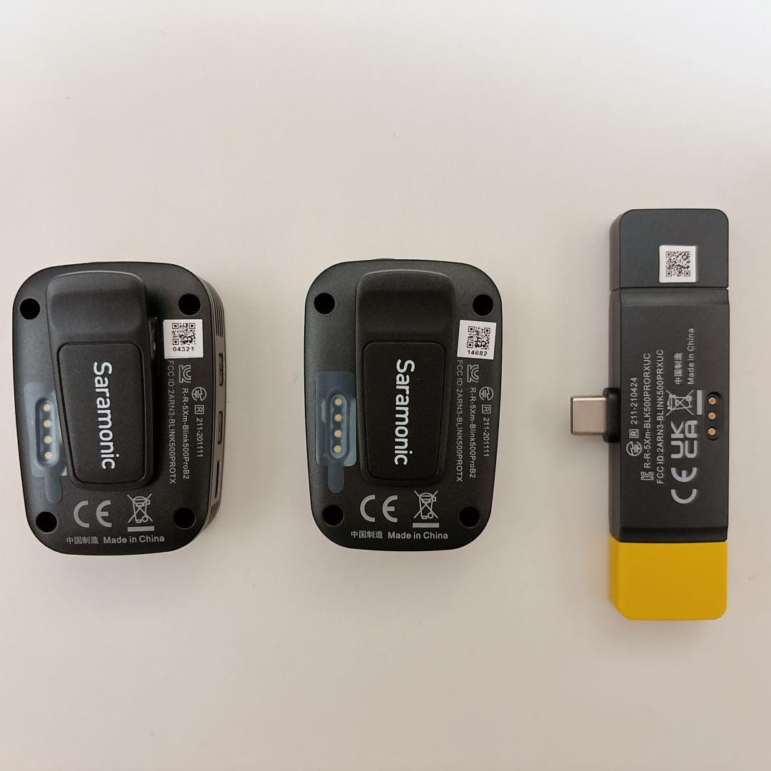 ❇️新商品❣️Saramonic BLINK500 PRO B6 ワイヤレスマイク