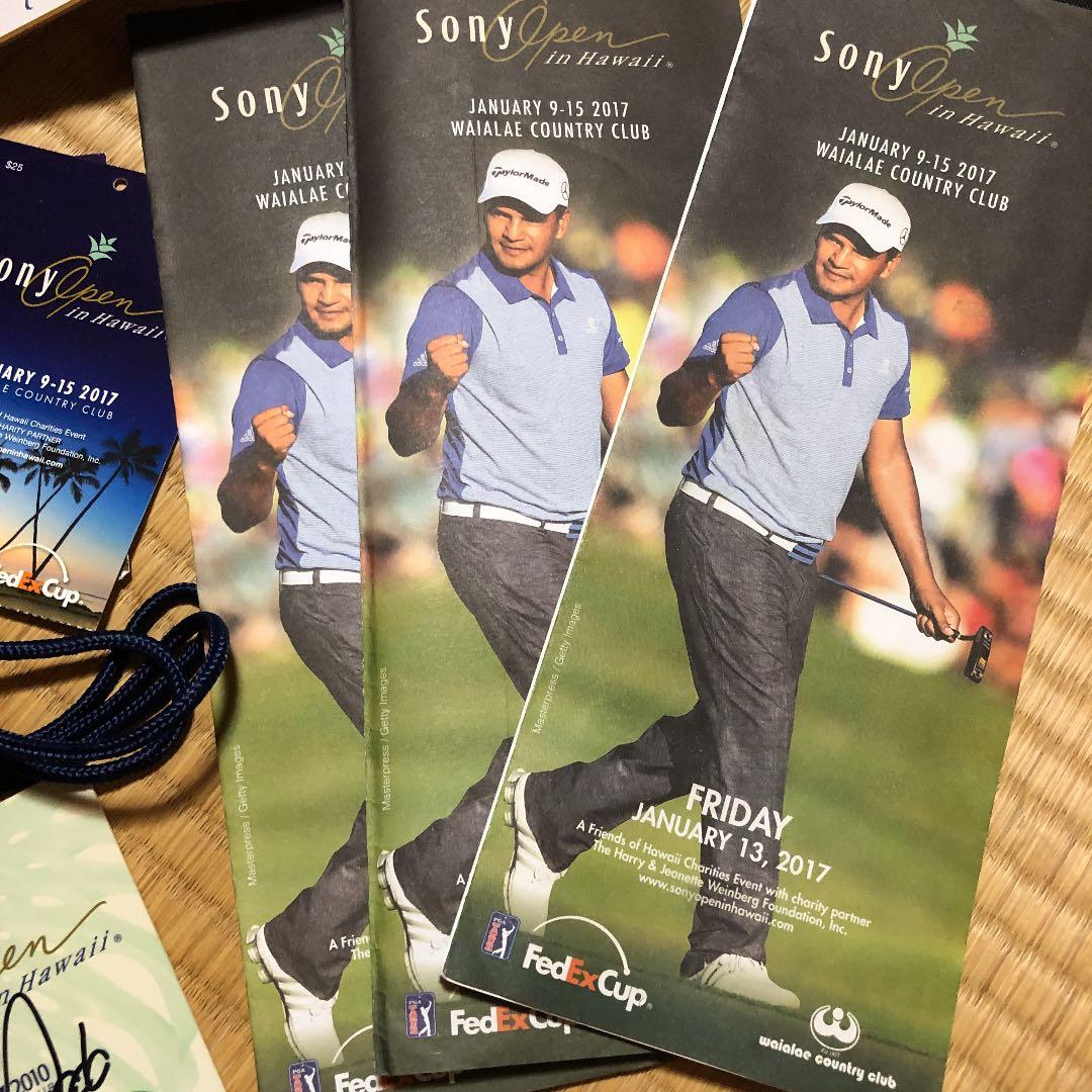 松山英樹などの直筆サイン色紙