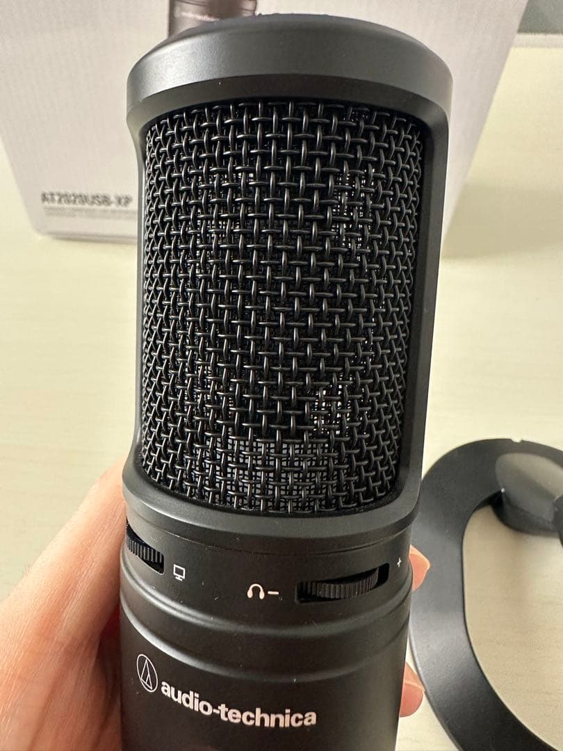 オーディオテクニカ AT2020USB-XP コンデンサーマイク【ノイキャン】