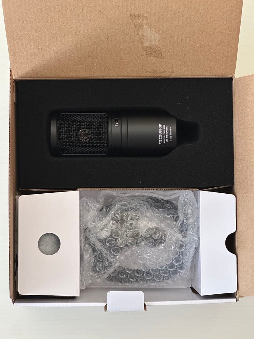 オーディオテクニカ AT2020USB-XP コンデンサーマイク【ノイキャン】