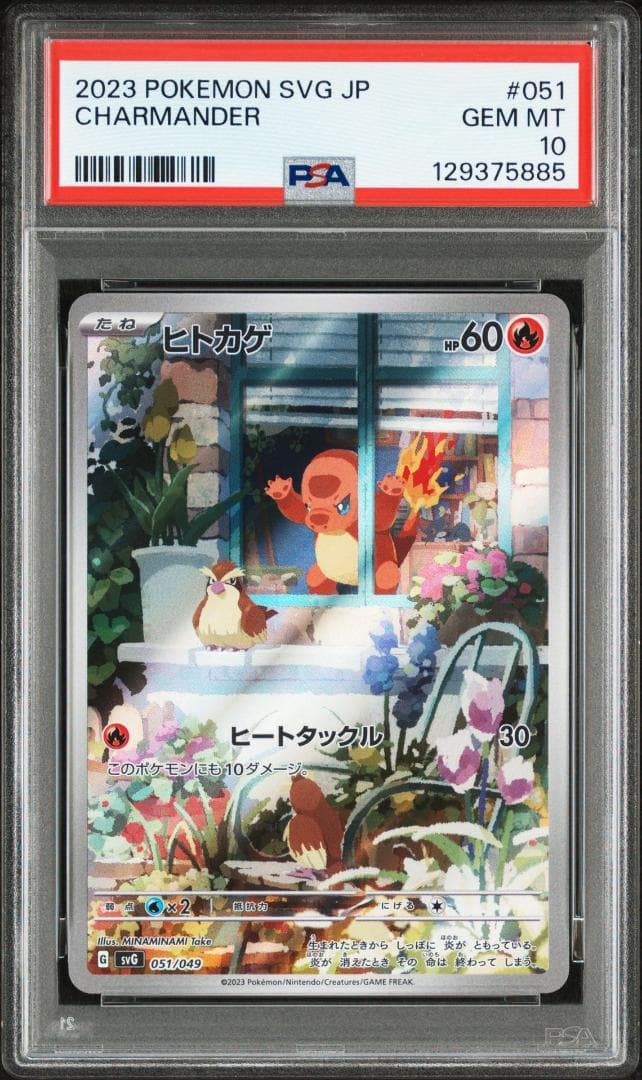 PSA10 3連番 御三家 フシギダネ ヒトカゲ ゼニガメ AR　①