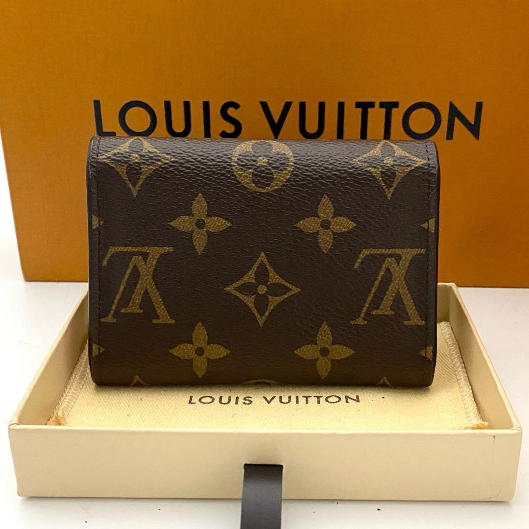 美品　ルイヴィトン　モノグラム　ロザリ　ローズバレリーヌ　ミニ財布　ケース