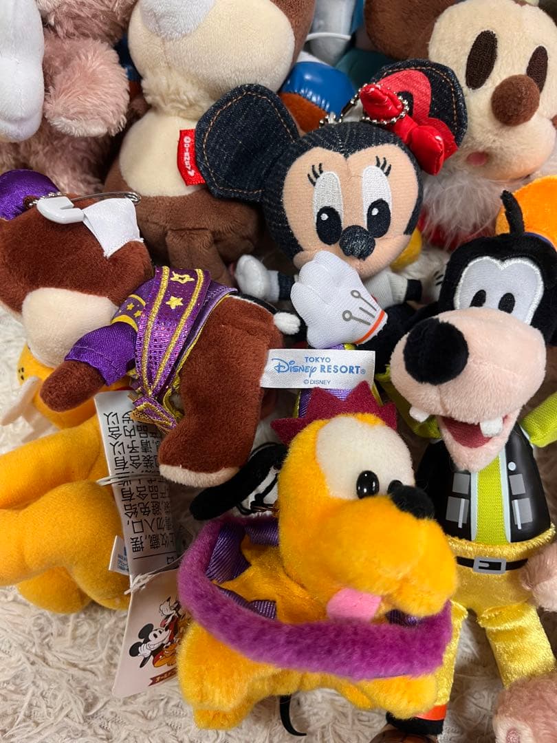 ディズニー ぬいぐるみ マスコット ディズニーランド　ディズニーシー　プライズ