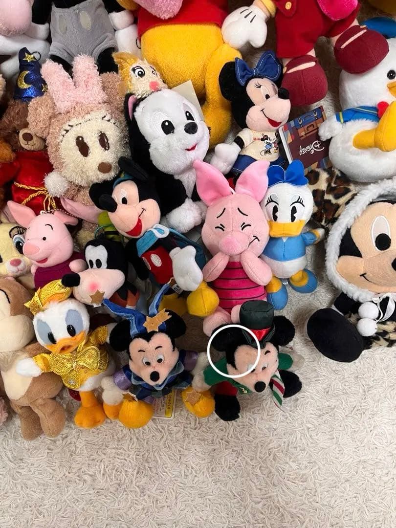 ディズニー ぬいぐるみ マスコット ディズニーランド　ディズニーシー　プライズ