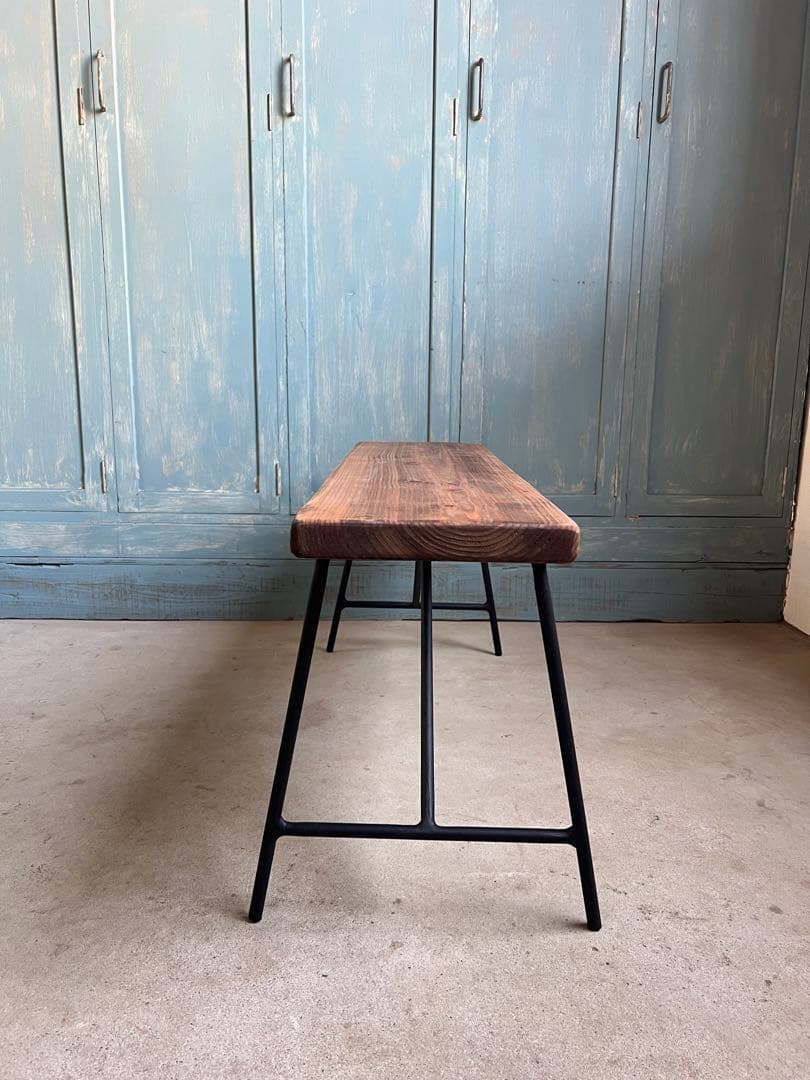 カフェ風ベンチ　アイアンベンチ　ベンチ