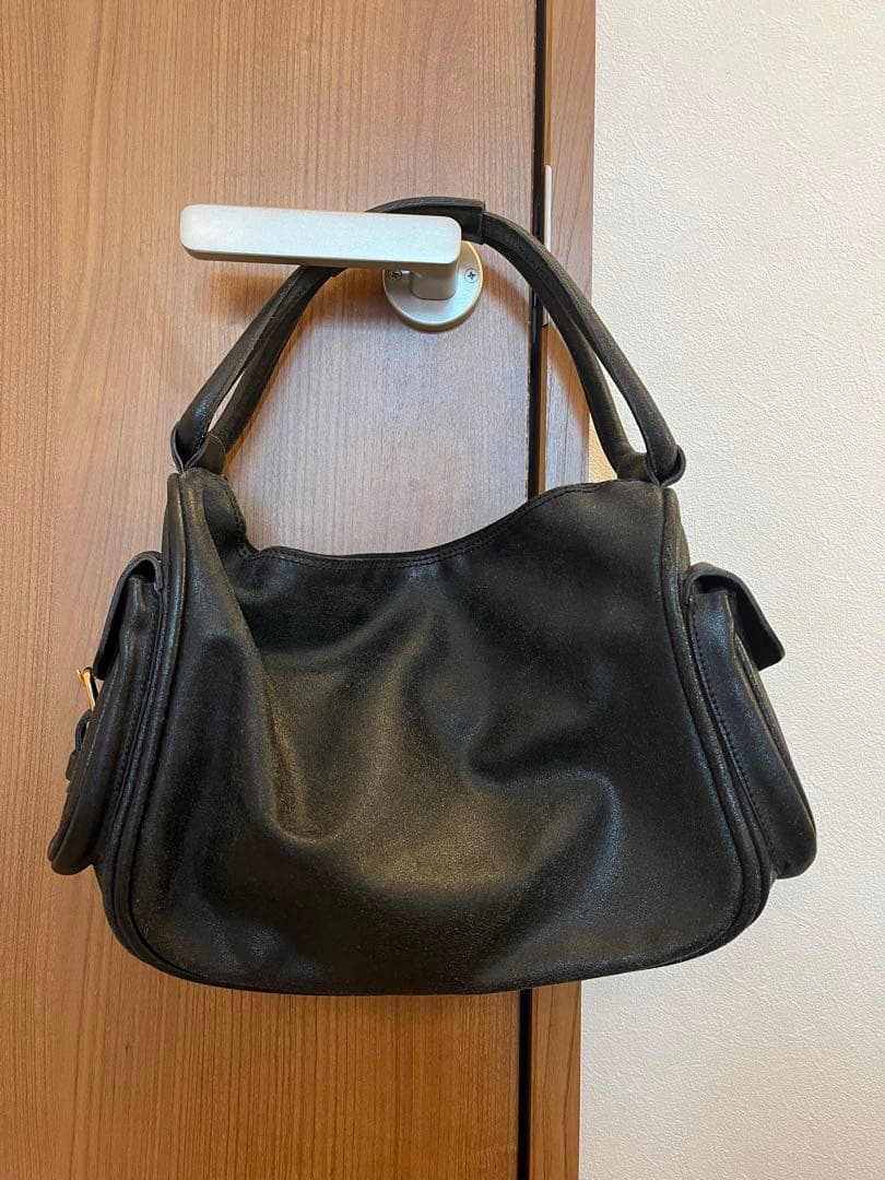 miumiu archive レザーハンドバッグ