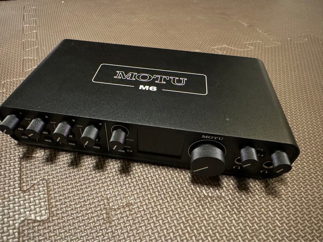 MOTU M6 オーディオインターフェイス　本体のみ　本日限定お値下げ
