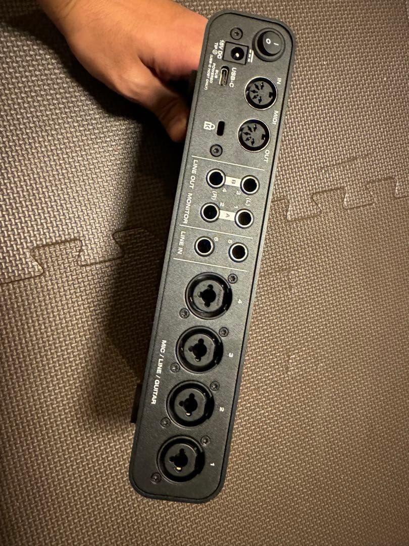 MOTU M6 オーディオインターフェイス　本体のみ　本日限定お値下げ