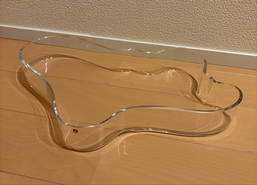 イッタラ アアルトコレクション クリア ボウル 380mm 希少