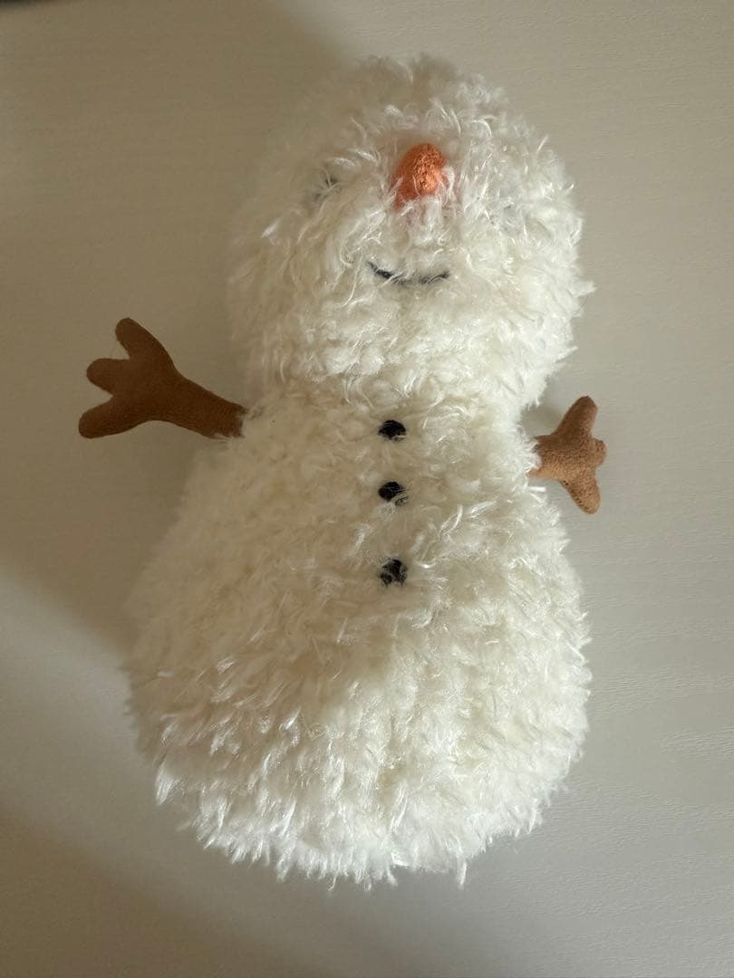  雪だるま ぬいぐるみ