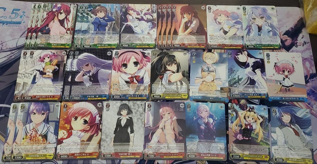 ヴァイスシュヴァルツ グリザイア ファントムトリガー 8電源 デッキパーツ付