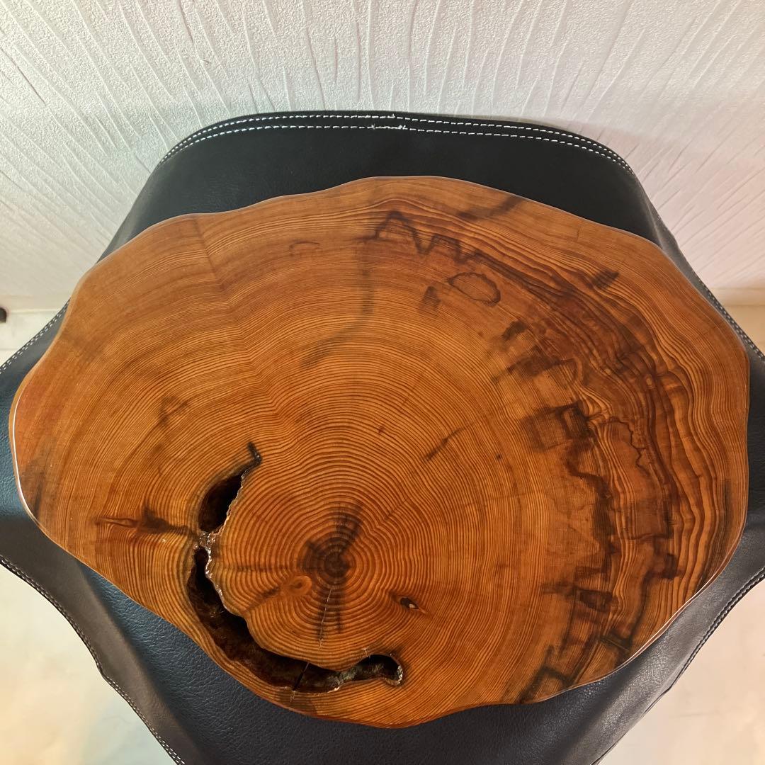 【最終値引】希少　屋久杉飾り台　一枚板　屋久杉　屋久杉工芸品　世界遺産　花台