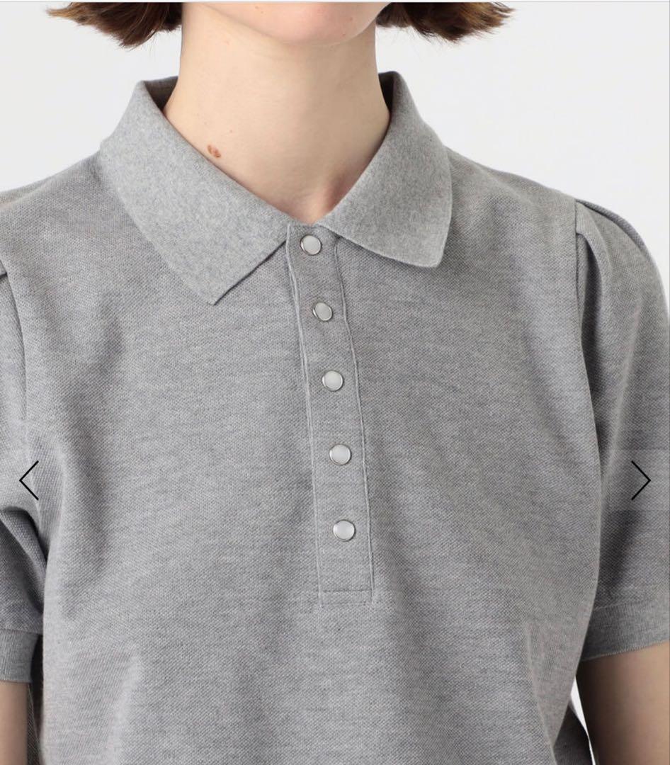 【新品未使用】トゥモローランド　コットンカノコ　ポロプルオーバー