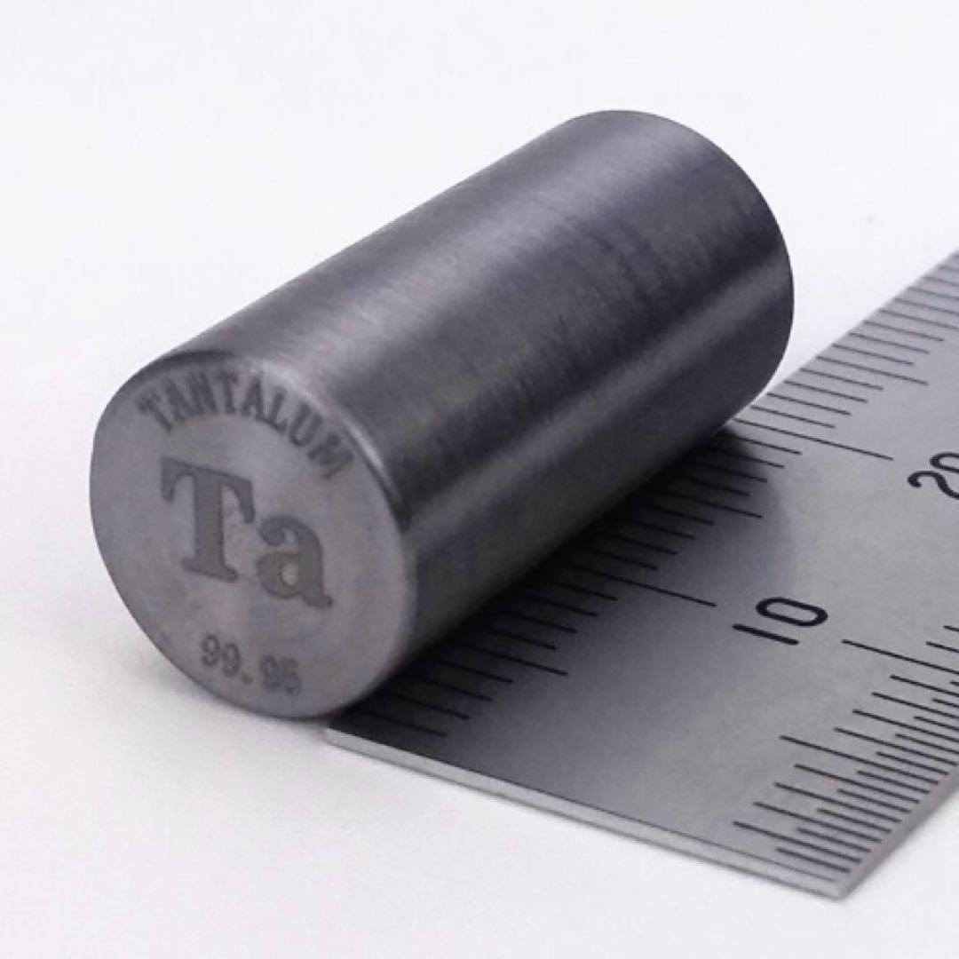 タンタル　インゴット　27.5g レアメタル　元素標本　tantalum