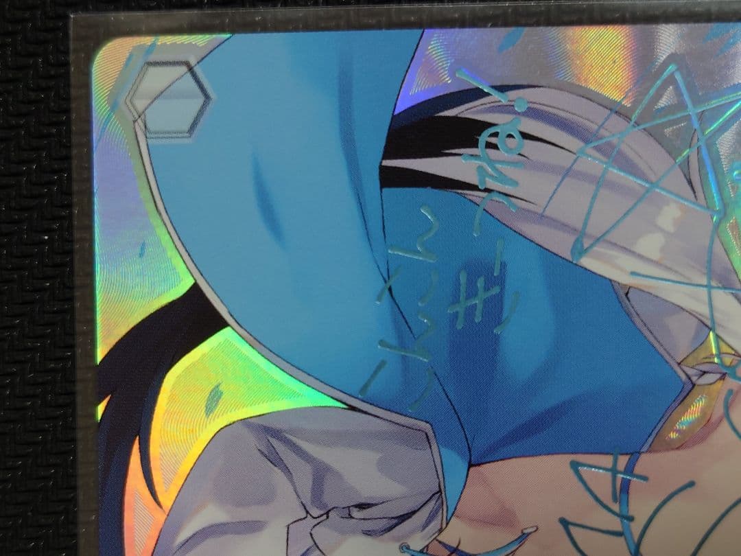 弾ける水しぶき 白上フブキ SP　箔押し　ヴァイスシュヴァルツ