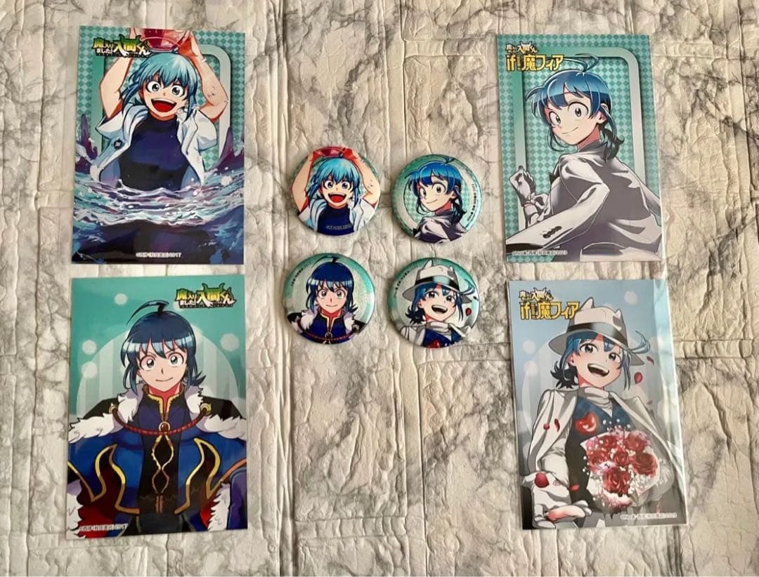 【魔入りました！入間くん・if魔フィア】缶バッジ・ポストカードC104・105