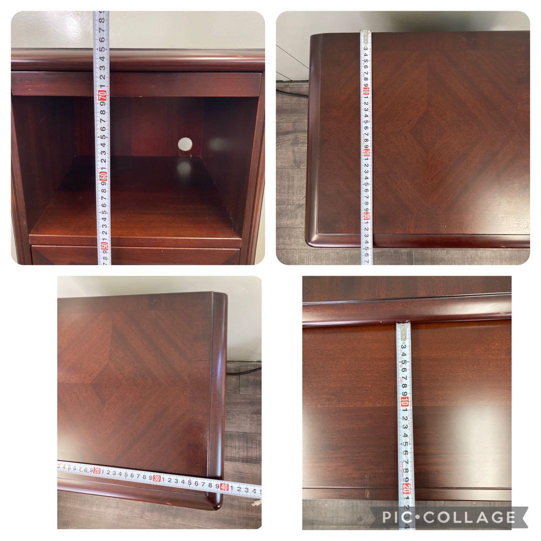 東海家具　木製　家具　サイドチェスト　電話台　ビンテージ