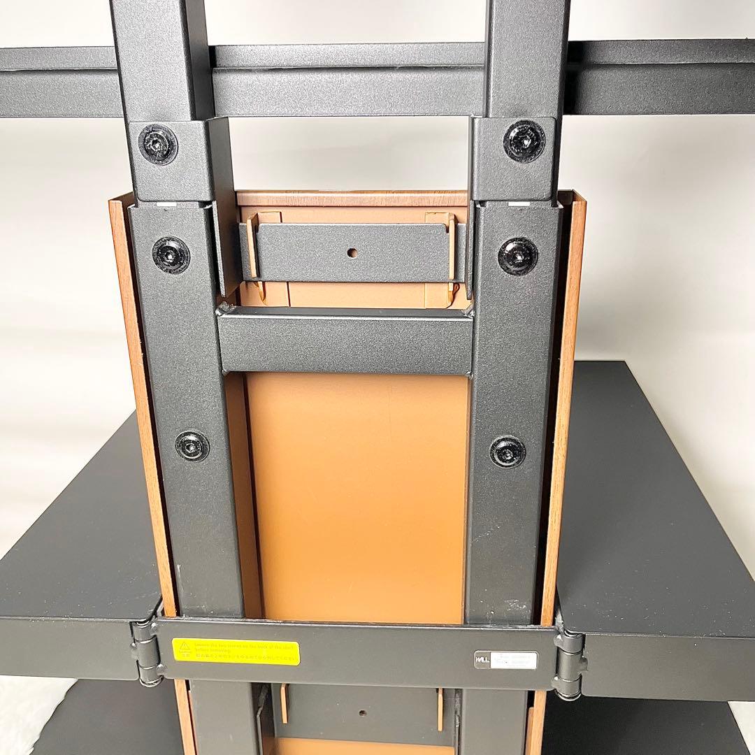 なな【組み立て不要】WALL テレビスタンド V3 ロータイプ 棚付き