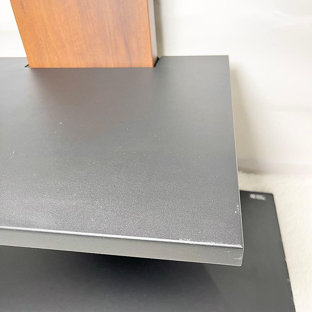 なな【組み立て不要】WALL テレビスタンド V3 ロータイプ 棚付き