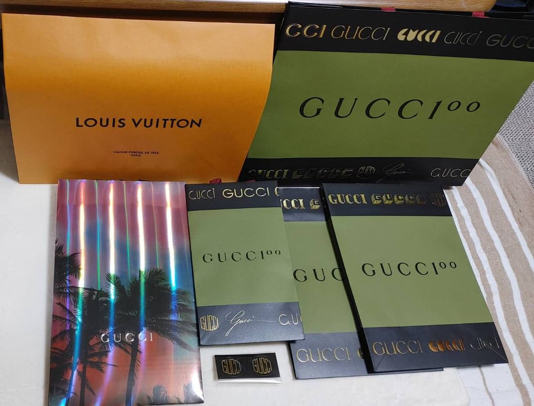 GUCCI グッチ LOUIS VUITTON ルイヴィトン ショッパー