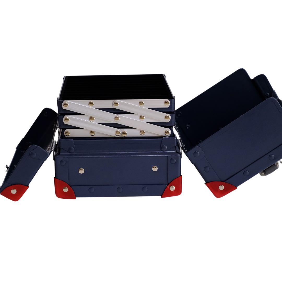 ファイバーペンボックス　ネイビー　万年筆　収納