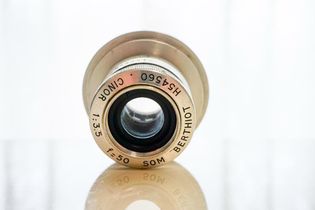 限界値下げ！Som Berthiot Cinor 50mm f3.5 M改 銘玉