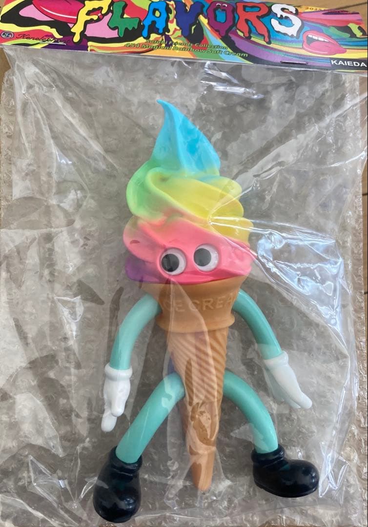 FLAVORS マジカルレインボー KENELEPHANT 限定 ソフトクリーム