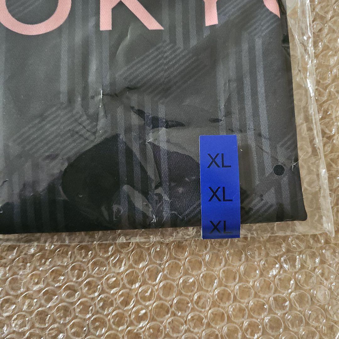 FC東京×BLACKPINK ブラック コンフィットTシャツ　XLサイズ