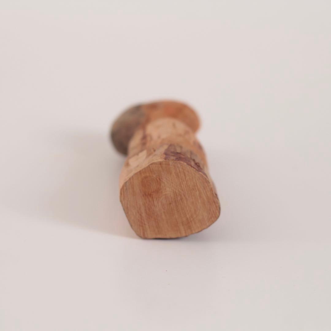 ふしぎな 木彫 人物像 古道具 アンティーク オブジェ