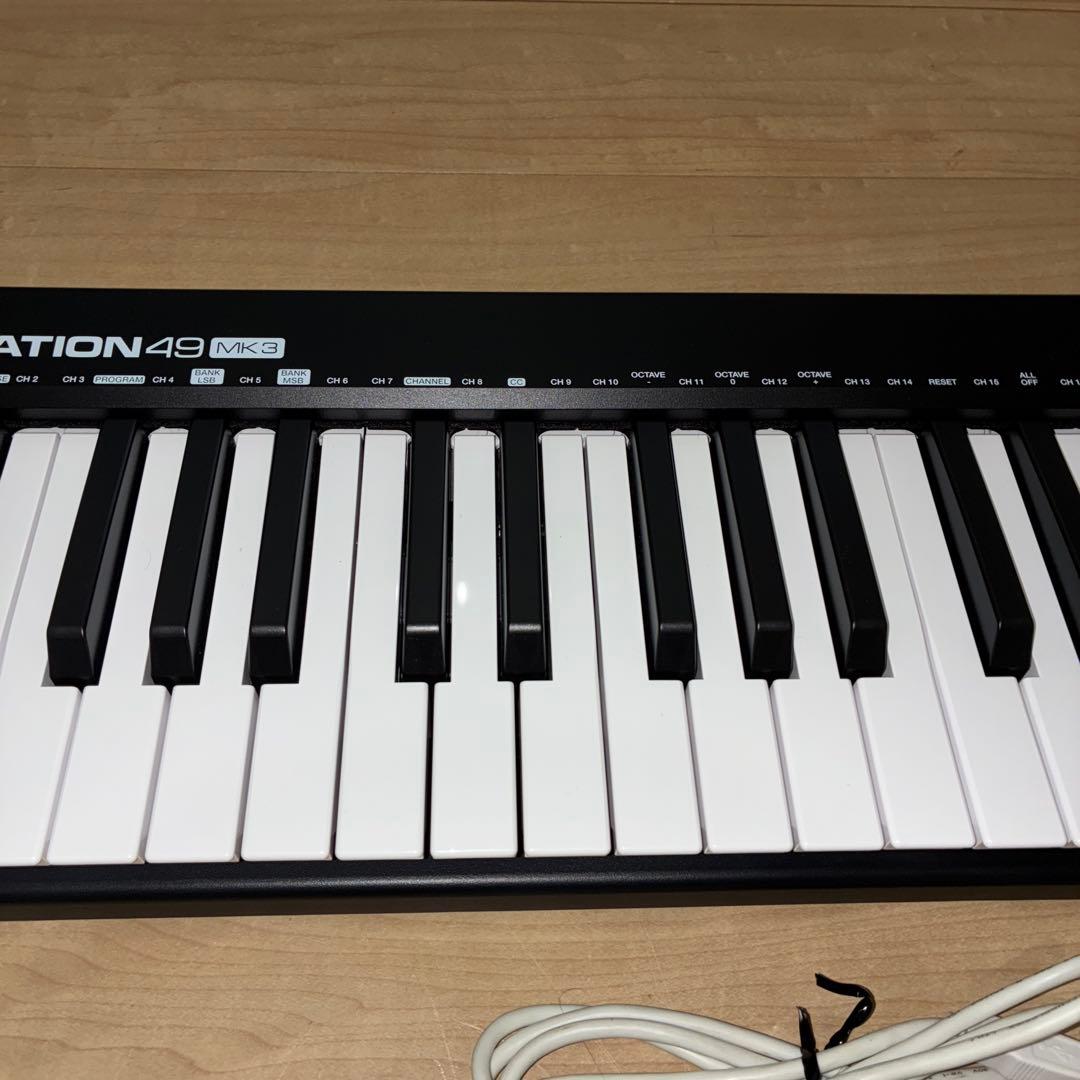美品！！M-Audio/エムオーディオ　KEYSTATION49 MK3