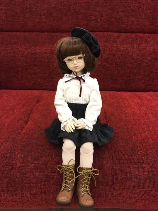 送料込！ドール人形高級有名作家aya身長43ｃｍ新品未使用化粧箱ありブライス