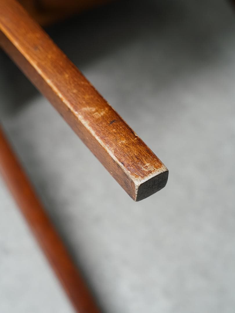 \"剣持勇\" 秋田木工 vintage スタッキングチェア スツール 2脚 古家具