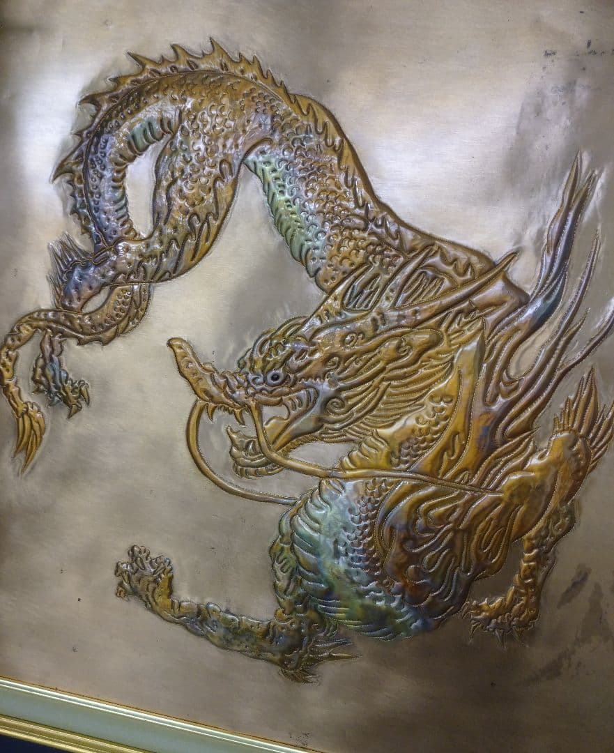 鋳造画   麒麟     ！貴重な品です！