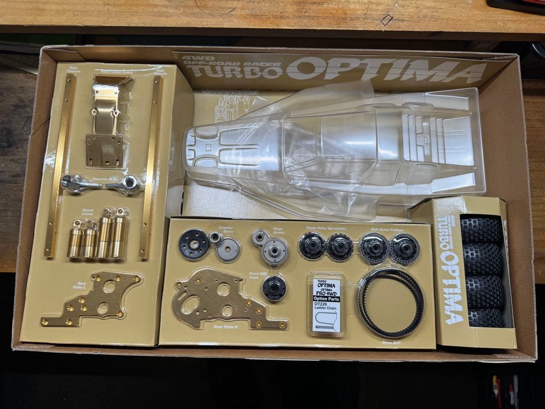 京商 1/10 ターボオプティマ 開封済未組立 おまけ付き