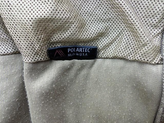 米軍実物　ポーラテックフリースジャケット　S-R　コヨーテ ECWCS　131