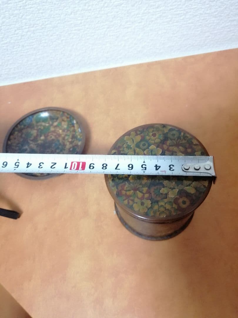 七宝焼 小皿 小物入れ アンティーク レトロ 骨董