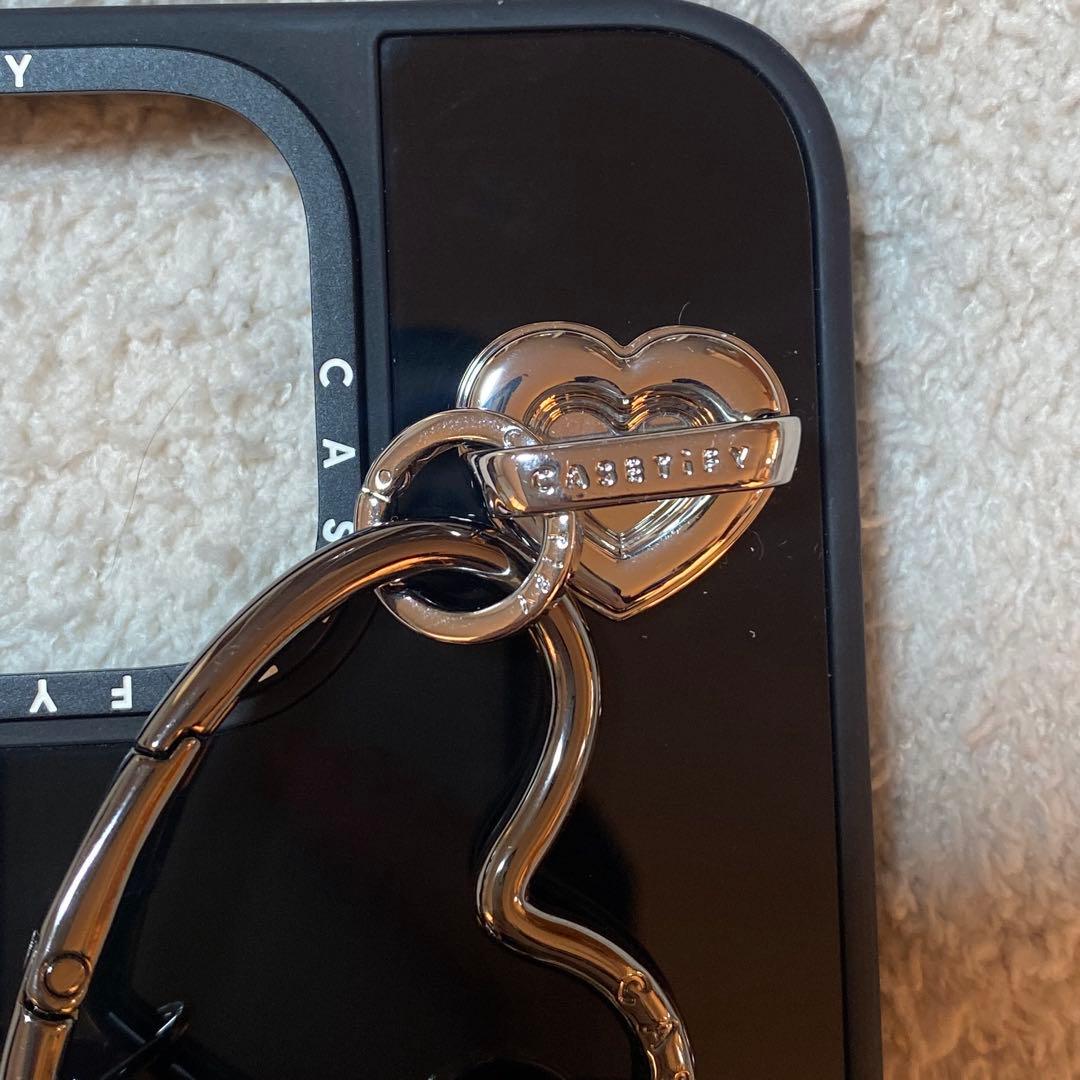 ケースティファイ iPhone16promaxケース キーチャーム セット