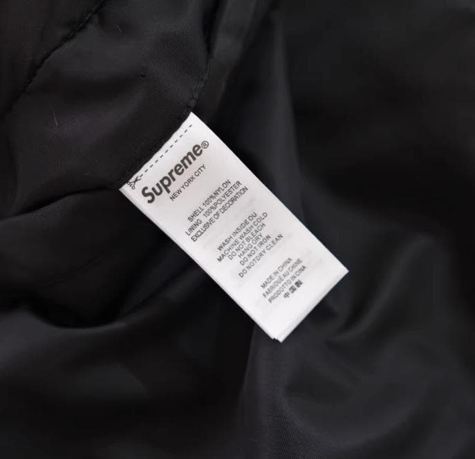 MA-1ジャケット ブラック S刺繍