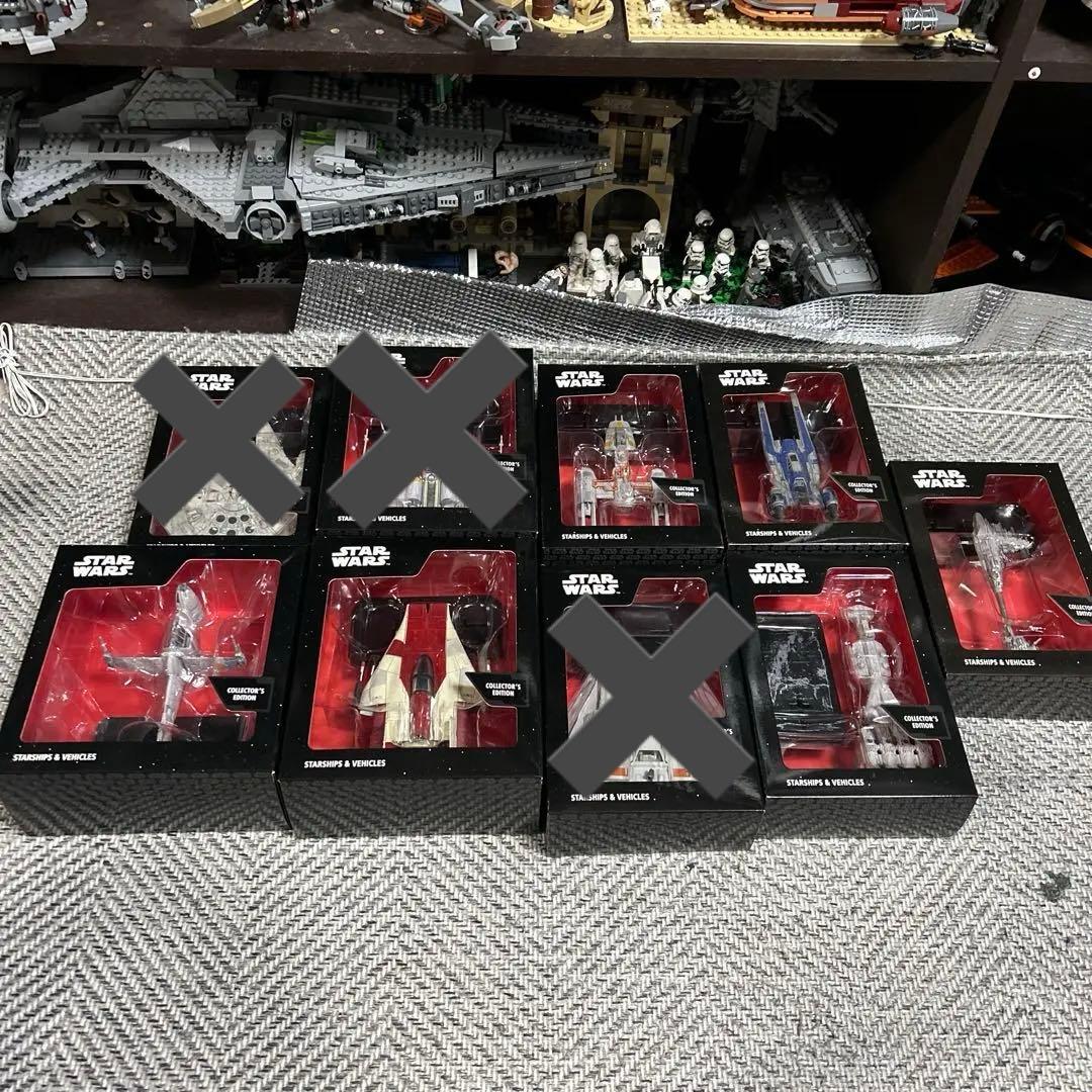 スターウォーズ　スターファイター&ビークルコレクション　単品可
