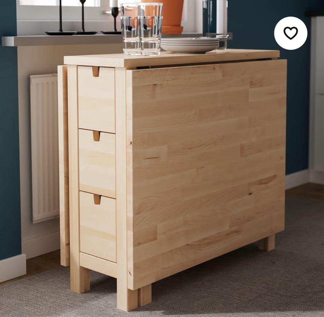 NORDEN,ノールデン,ゲートレッグテーブル,バーチ