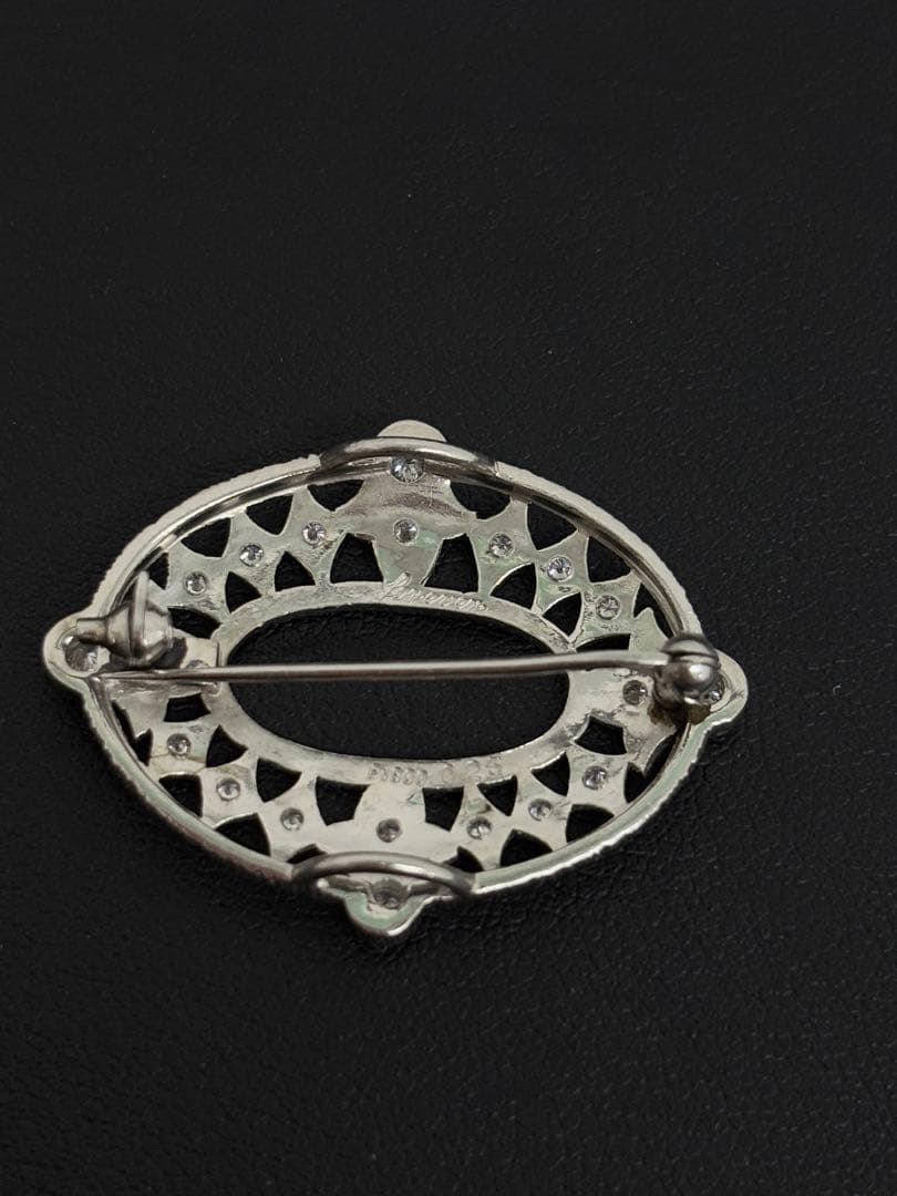 限定セール！Pt900 ダイヤモンド0.25ctブローチ