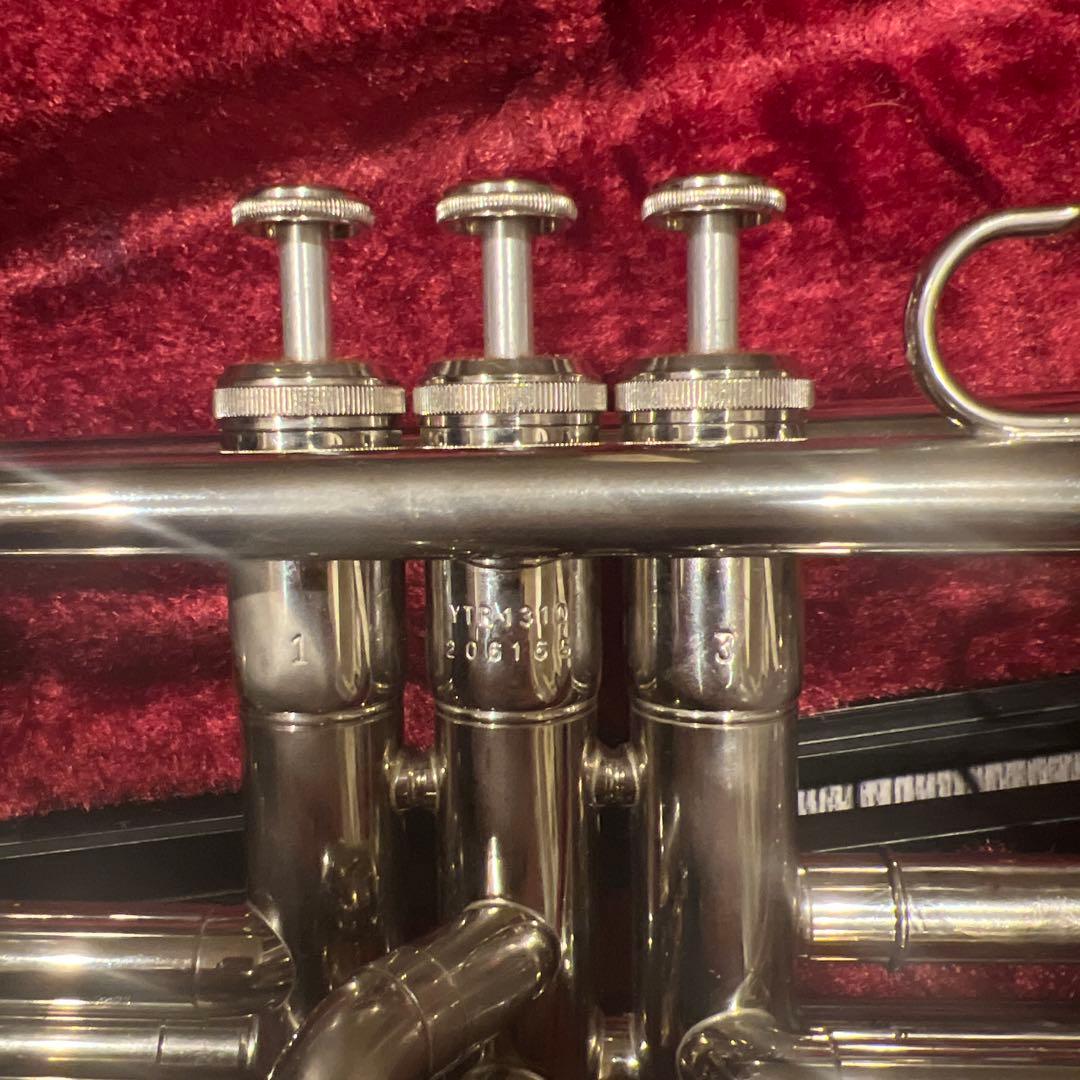 銀メッキトランペット 本体