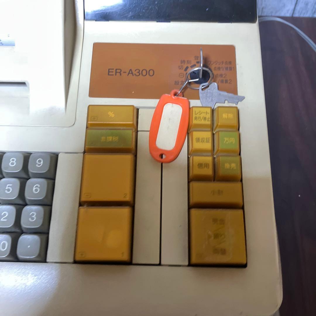 SHARP レジスターER-A300 ロールペーパー2個つき