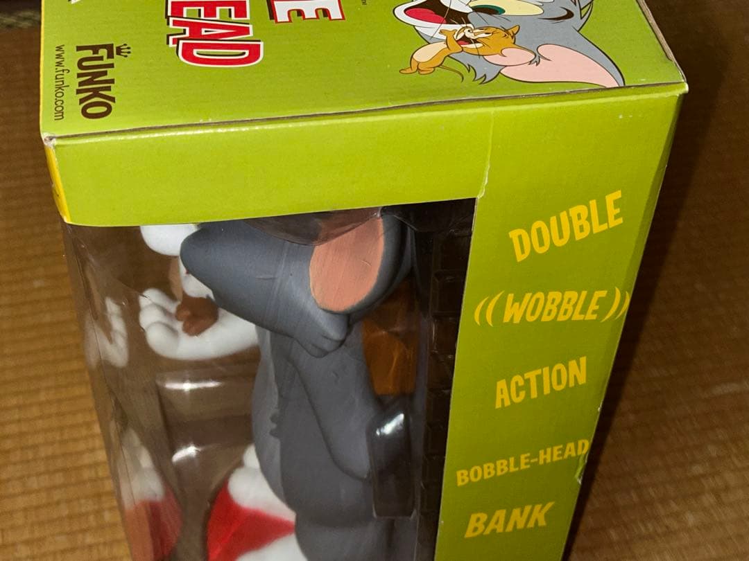 トムとジェリー　ダブルバブルヘッドバンク　TOMandJERRY 貯金箱