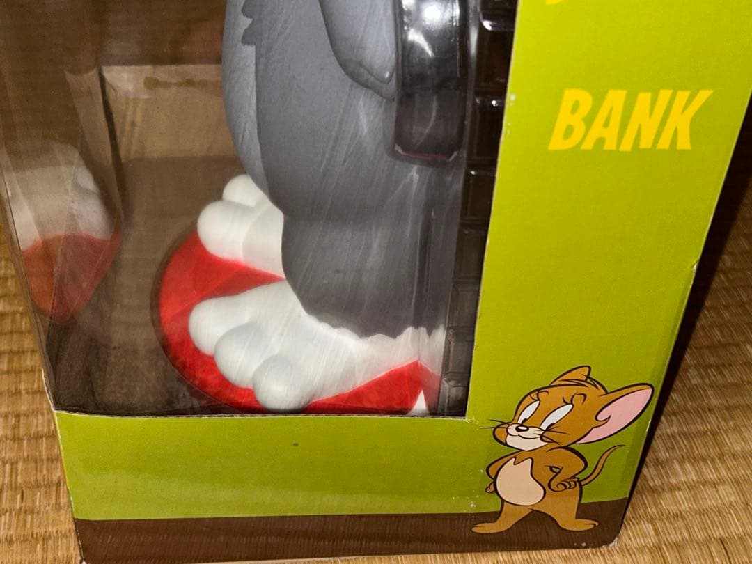 トムとジェリー　ダブルバブルヘッドバンク　TOMandJERRY 貯金箱